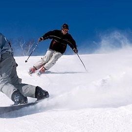 SKI À PORT AINE ET ESPOT